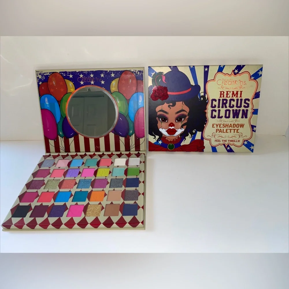 NEW SET - FORTUNE TELLER & CIRCUS CLOWN Beauty Creations Eyeshadow Palettes
